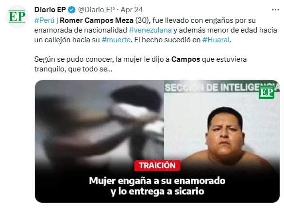 Entrega novio sicarios