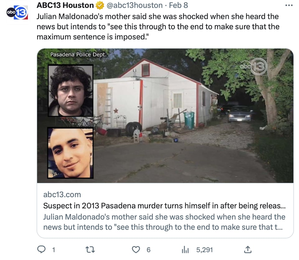 Why did Benjamin Reyes kill Julián Maldonado?
