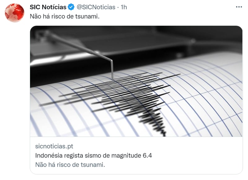 Sismo Indonesia