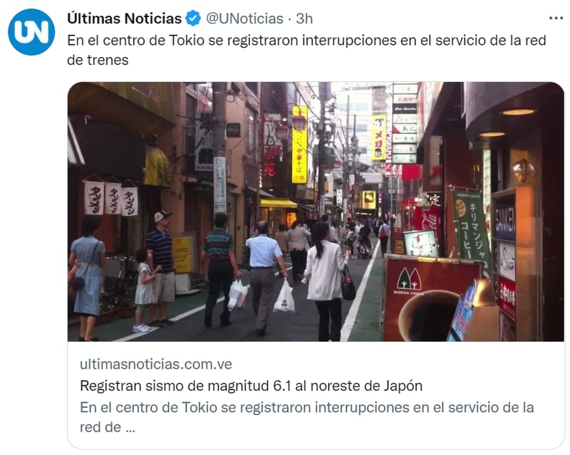Sismo Japón alerta tsunami