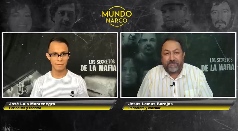 Mundo Narco, narcotrafico,Jose Luis Montenegro, JJ Lemus ,entrevista