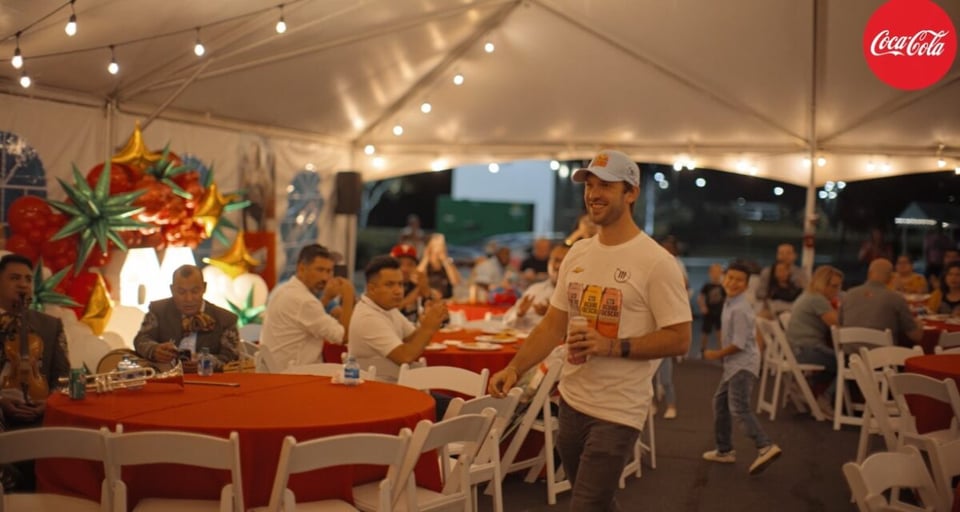 Daniel Suárez y Coca-Cola, fiesta,carreras,pasion