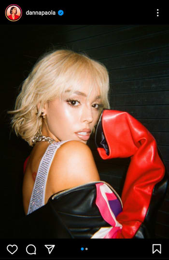 Danna Paola's fans were concerned with her Instagram story