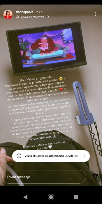 Important notice Danna Paola