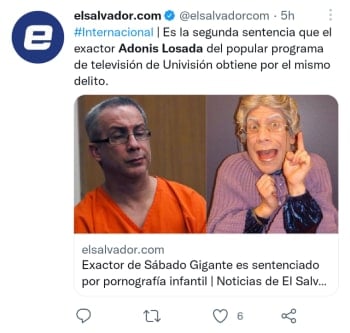 Adonis Losada sentenced to jail