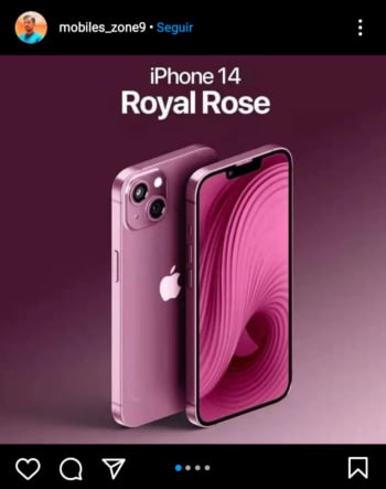 Filtran datos iPhone 14