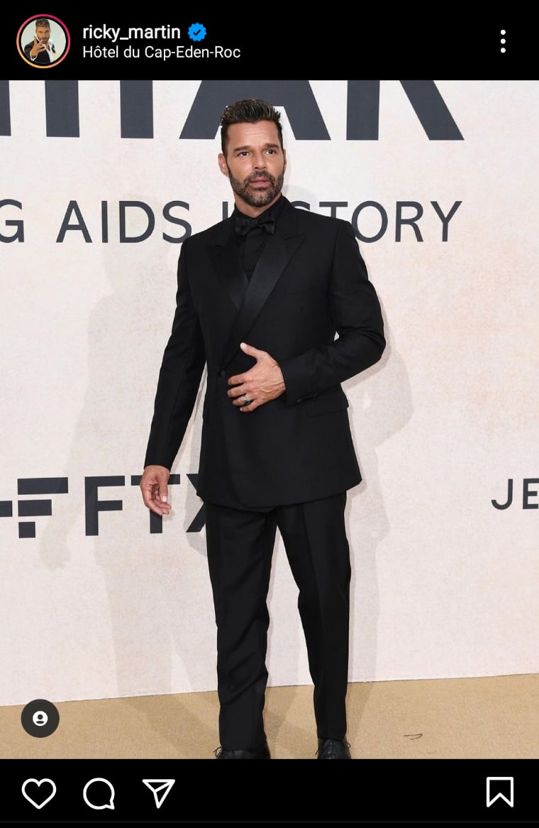 Ricky Martin orden protección