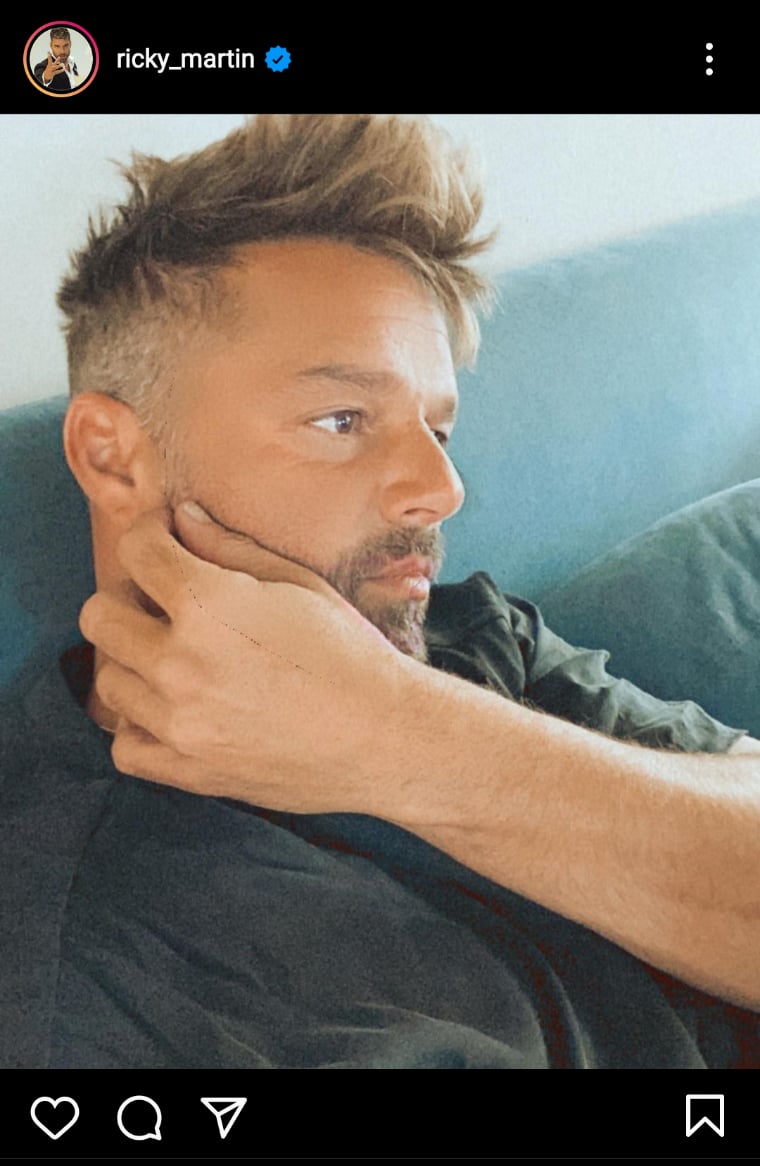 Ricky Martin orden protección