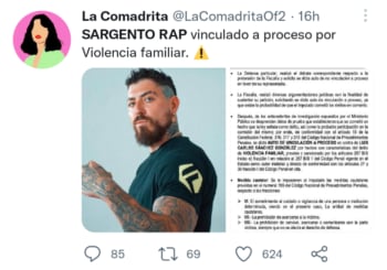Sargento Rap vinculado proceso