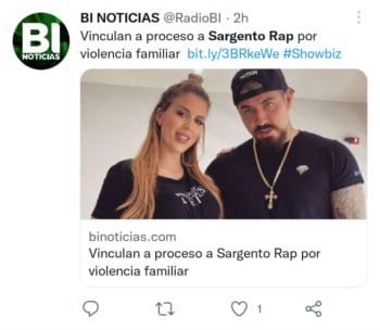 Sargento Rap vinculado proceso