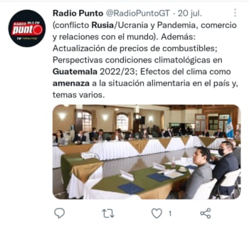 Rusia amenaza a Guatemala
