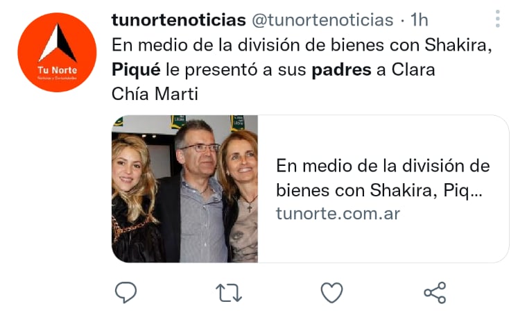 Nueva pareja de Piqué