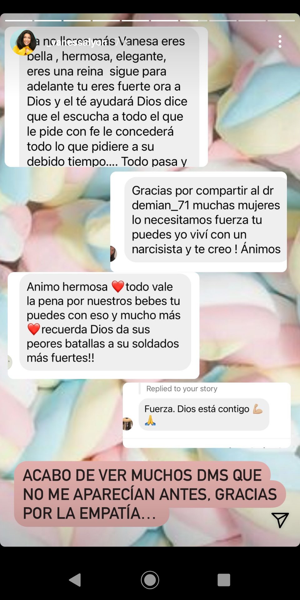 Vanessa ha recibido apoyo de seguidores tras su ruptura con el presentador de 'Despierta América'