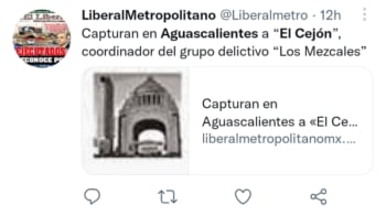 Capturan capo el Cejón