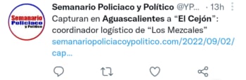 Aseguran que es compadre de 'La Vaca' líder del Cártel Independiente de Colima