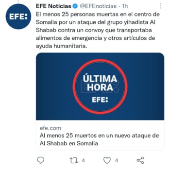 Ataque en Somalia
