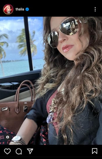Thalía está de luto