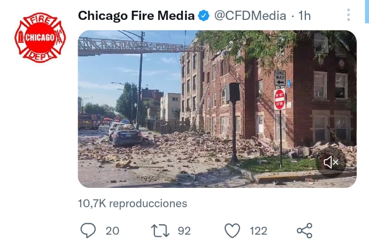 Tres personas se encuentran en estado grave en el hospital