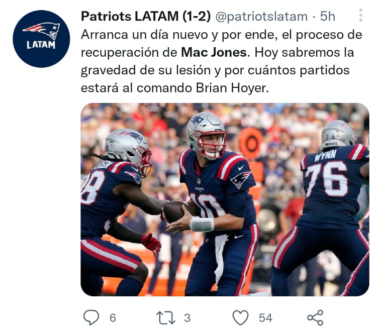 Mac Jones Patriots