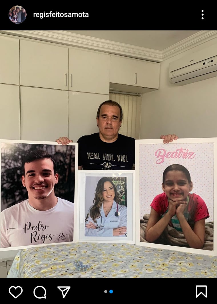 Papá latino pierde hijos