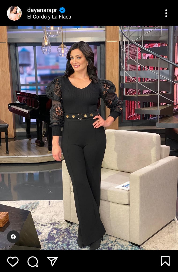 Dayanara Torres de luto