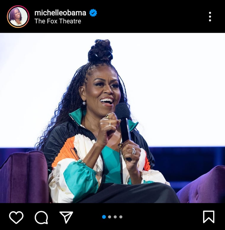 Llenan de halagos a Michelle Obama