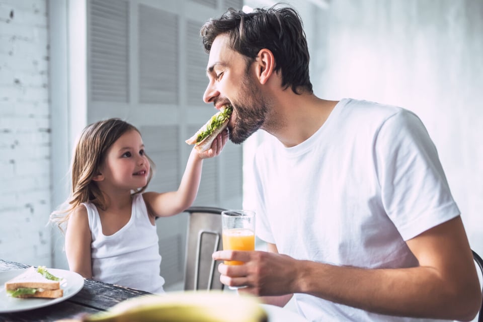 Breakfast, Dad, Daughter, MundoNow, Podcast