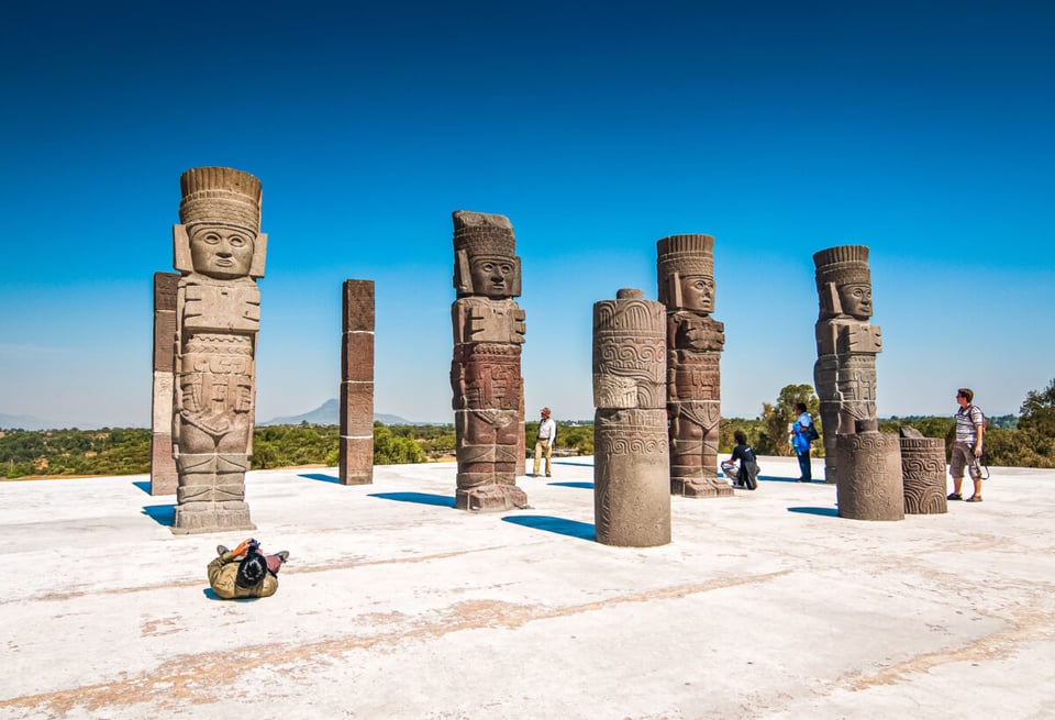 Tula Giants in Mexico
