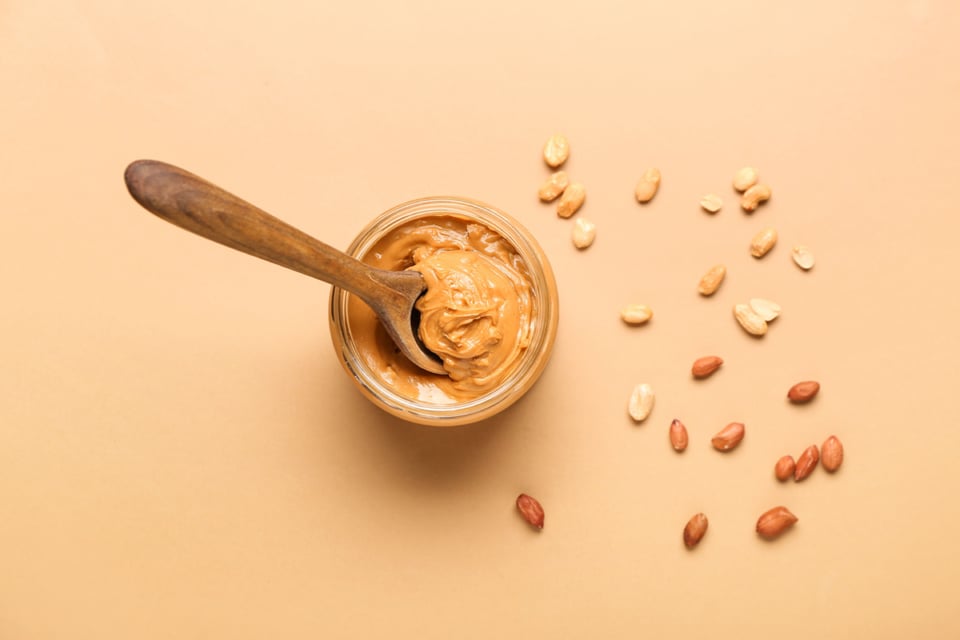 Mantequilla de nueces es uno de los alimentos saludables