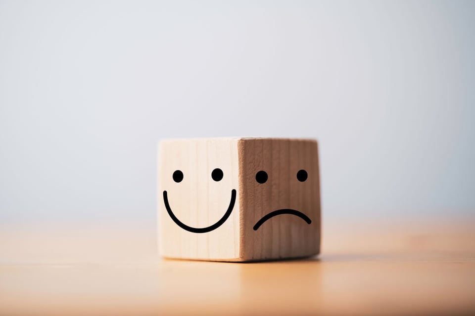 Cubo con caras, Alegría, Tristeza, MundoNow, Podcast