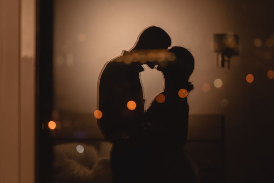 Silhouettes of people, Privacy, Bedroom, Healthy relationship, Podcast