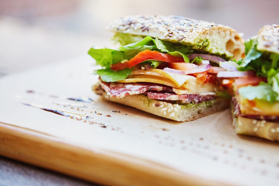 Sándiwich de pollo
