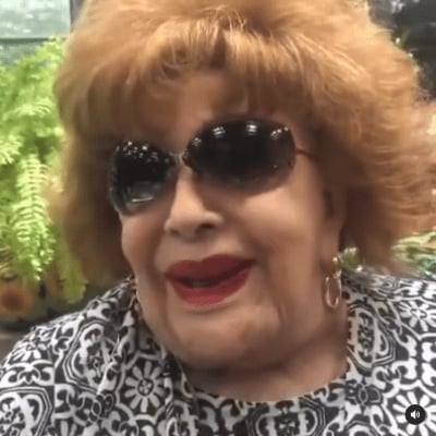 Users criticize Silvia Pinal's face on video