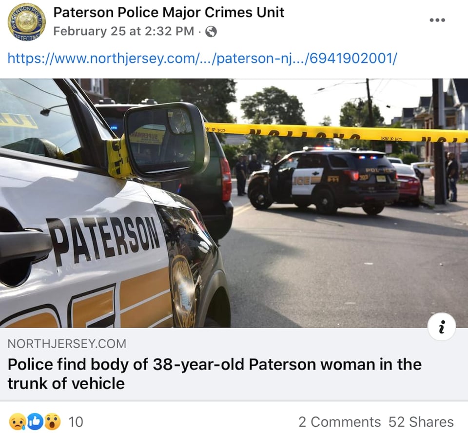 The routine review ended with the discovery of a body