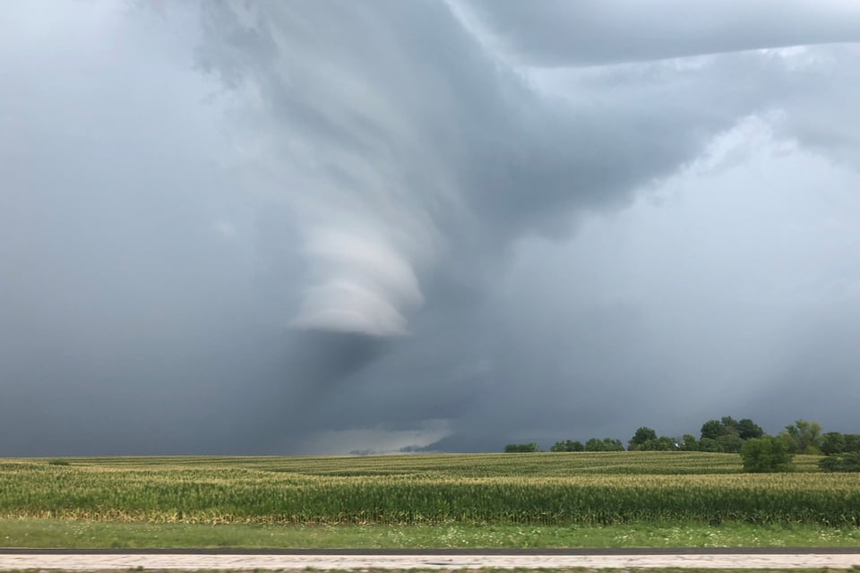 Tornado impacta mina de carbón en Wyoming