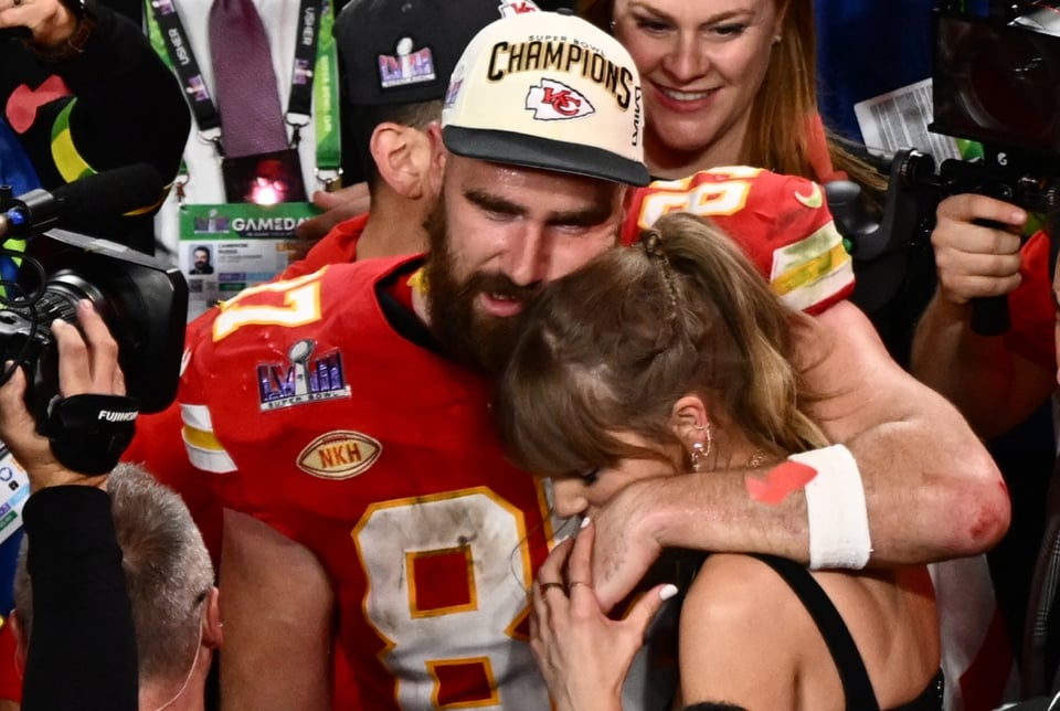 Chiefs, Travis Kelce, Taylor Swift, Kansas City, Super Bowl LVIII