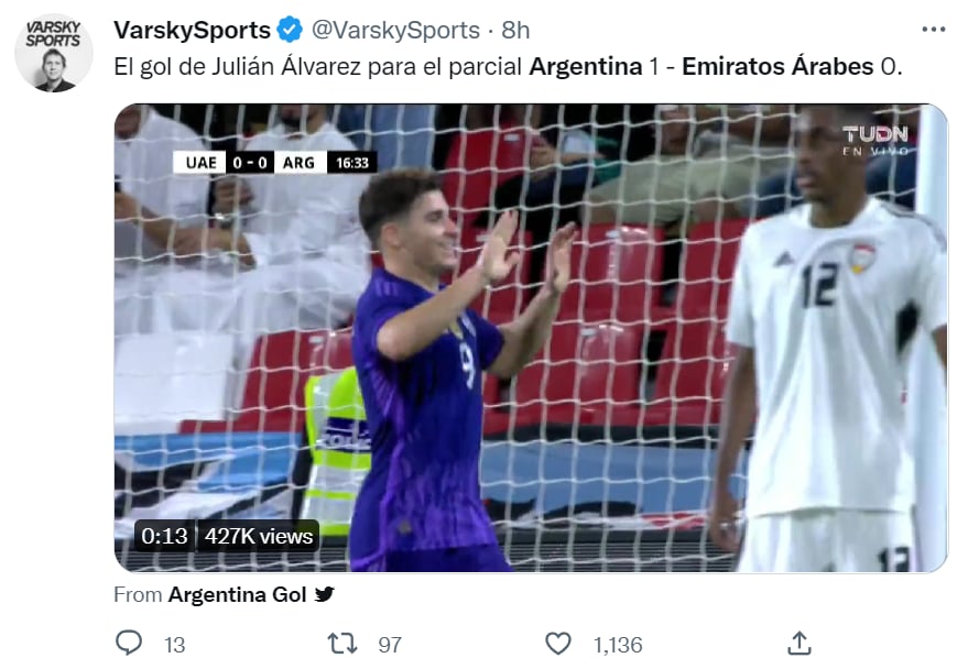 UAE vs Argentina