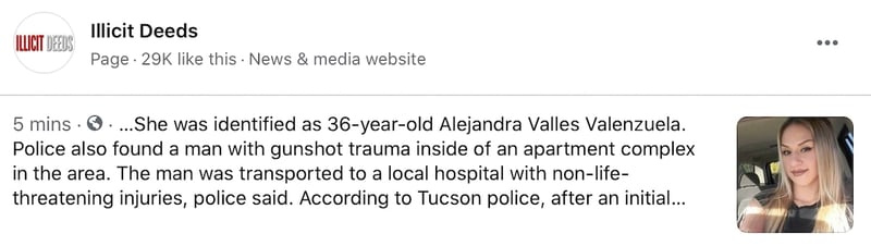 Alejandra Valles Valenzuela, one more victim of violence