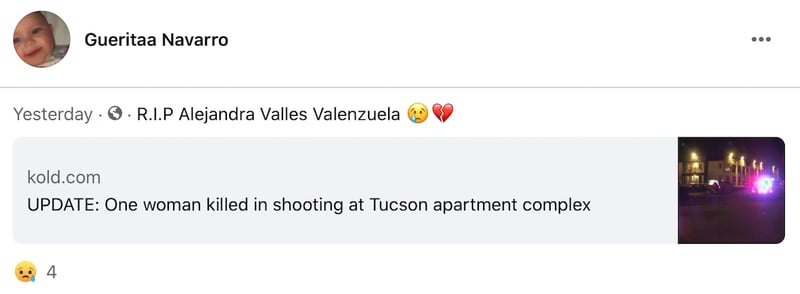 Alejandra Valles Valenzuela, one more victim of violence