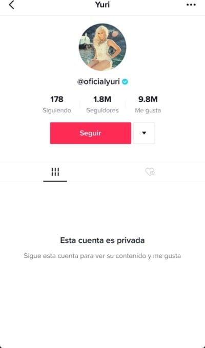 Yuri TikTok private, Yuri Instagram