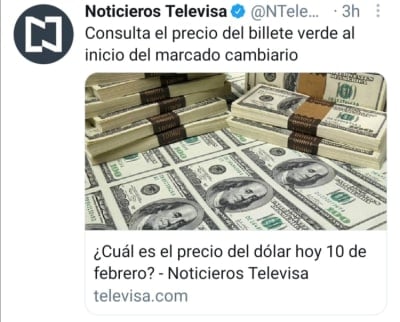 Mexican peso February 10