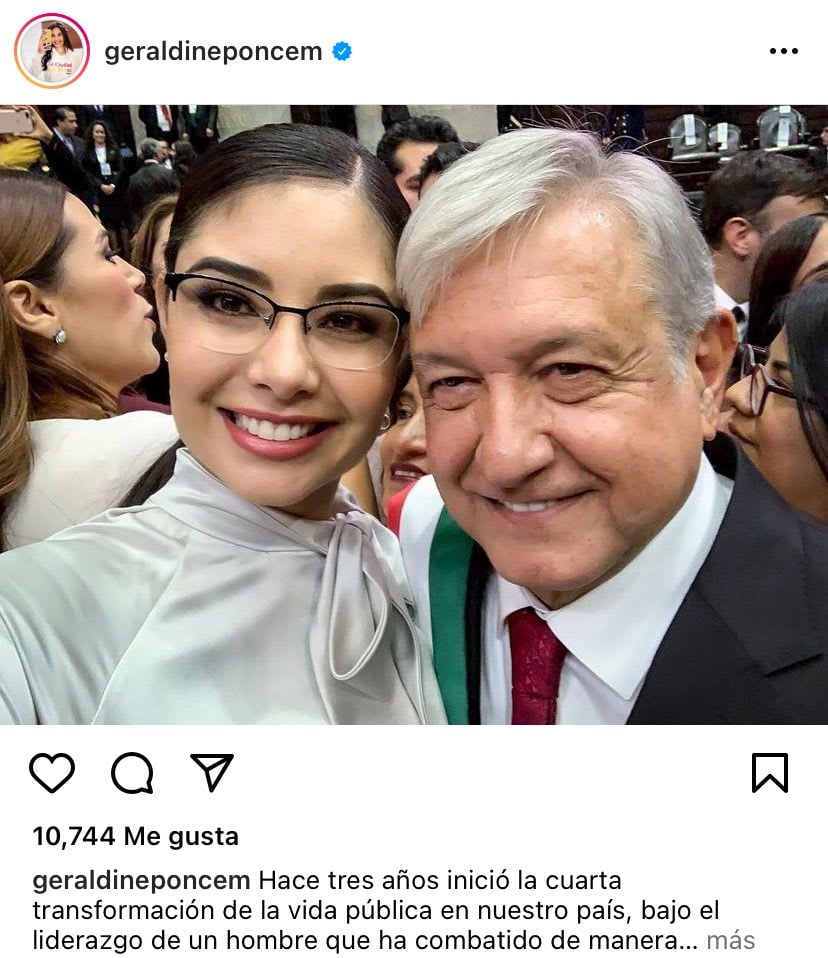 Who is AMLO's supposed girlfriend?