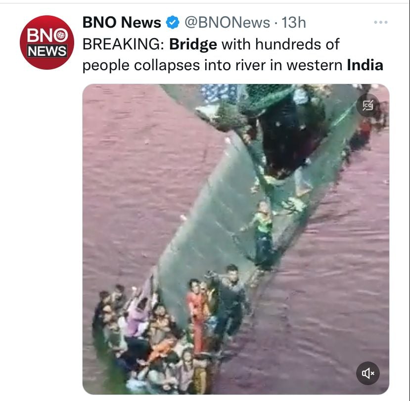 This is how they came out of the water after the collapse