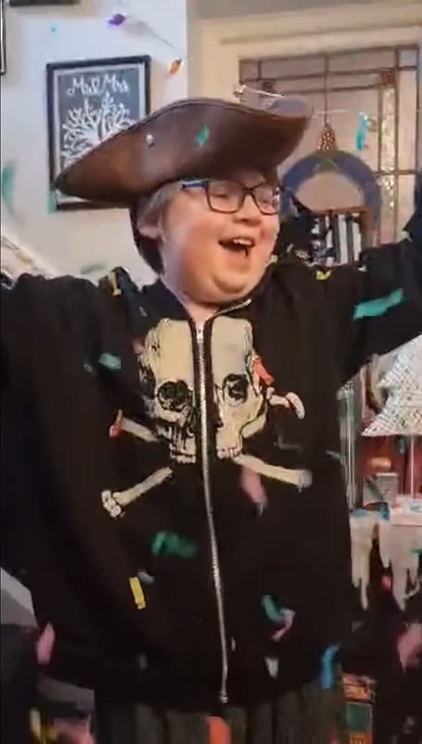 This is Kori, the biggest fan of Jack Sparrow