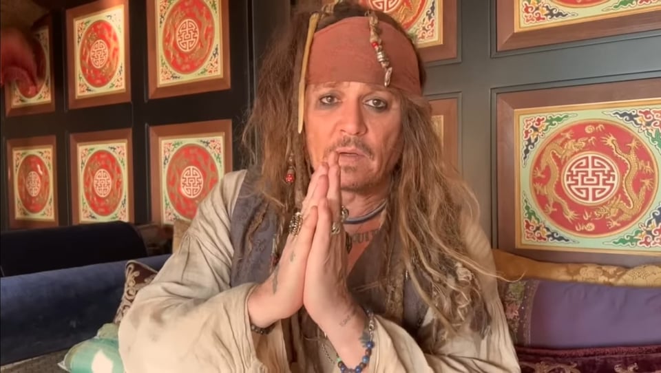 Jack Sparrow sends a very touching message to Kori
