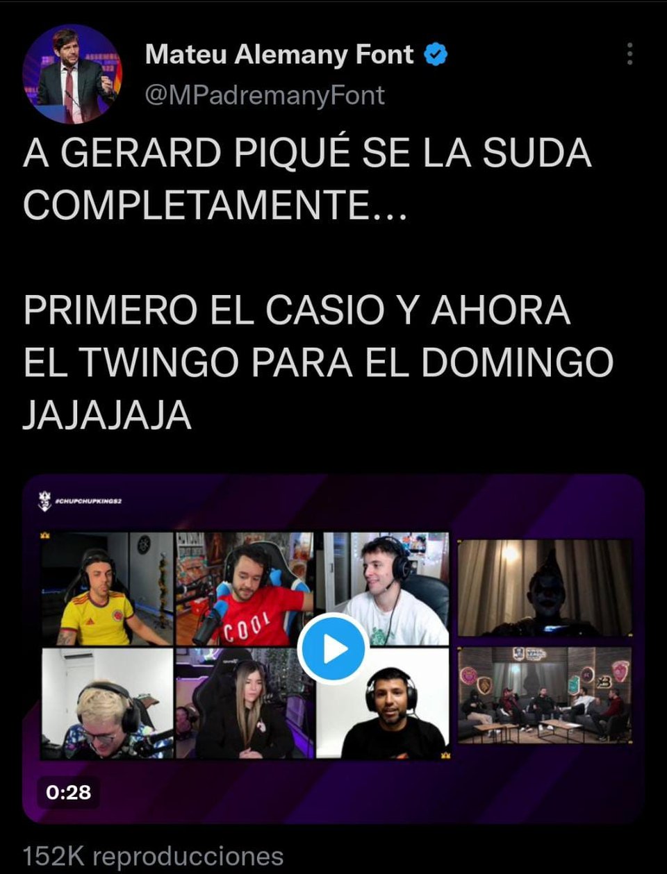 Piqué no se queda callado y después de canción de Shakira anuncia colaborar con Twingo