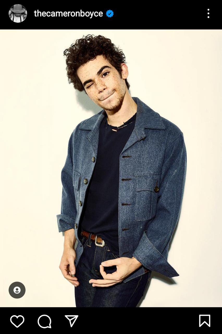 Cameron Boyce llegó a la fama como una de las jóvenes promesas de Disney
