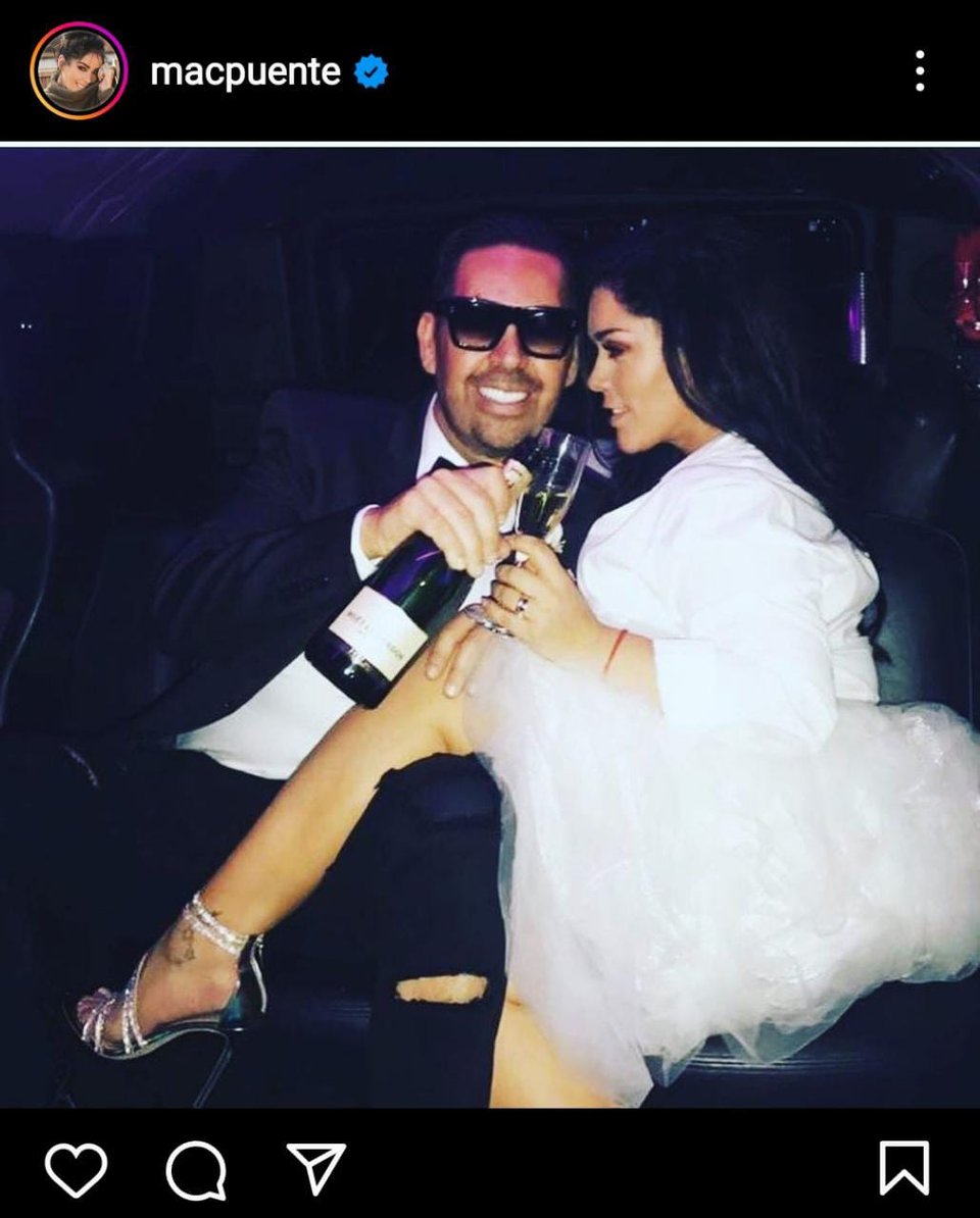 Alex Peimbert realizó el vestido que Marichelo Puente uso en su boda con Jorge D'Alessio