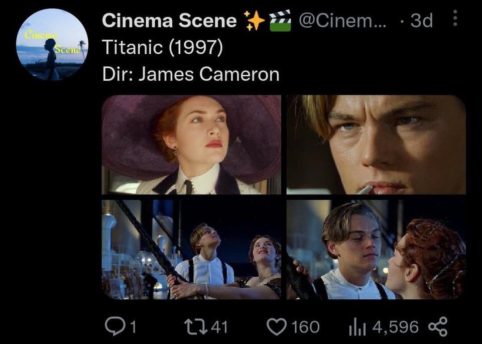 James Cameron superó el presupuesto de cien millones de dólares de la película Titanic