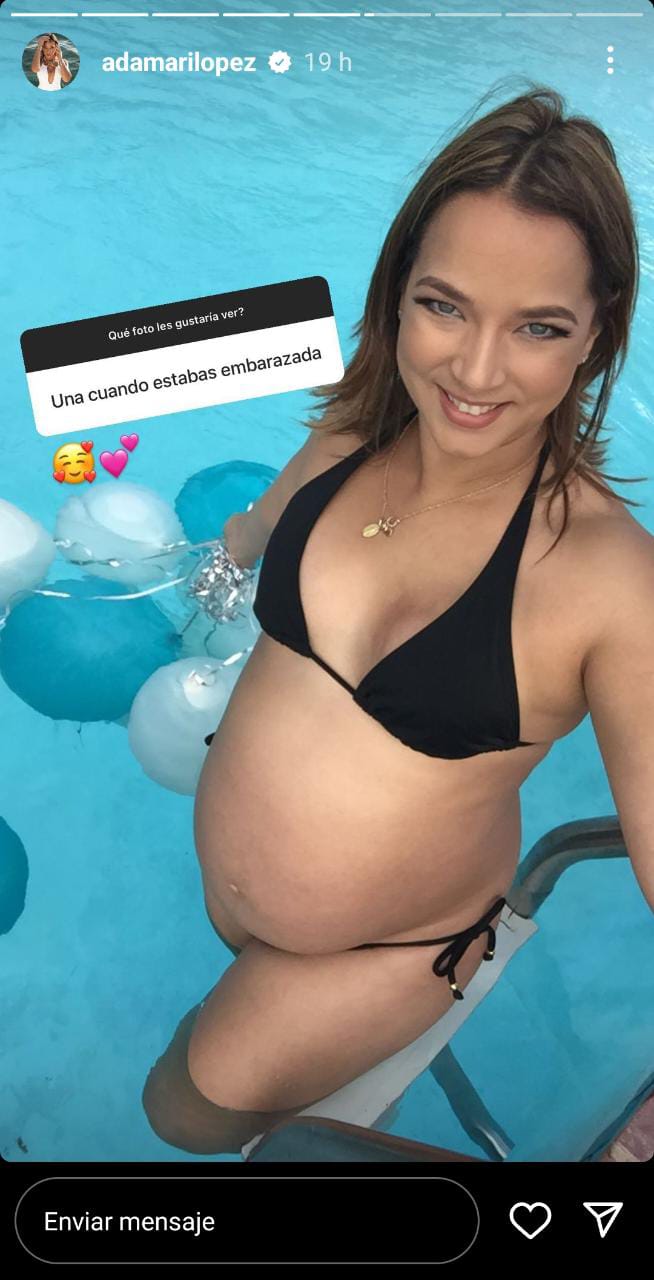 Adamari López se muestra en bikini presumiendo embarazo